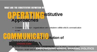 Communication Rules: Constitutive Definition Explained