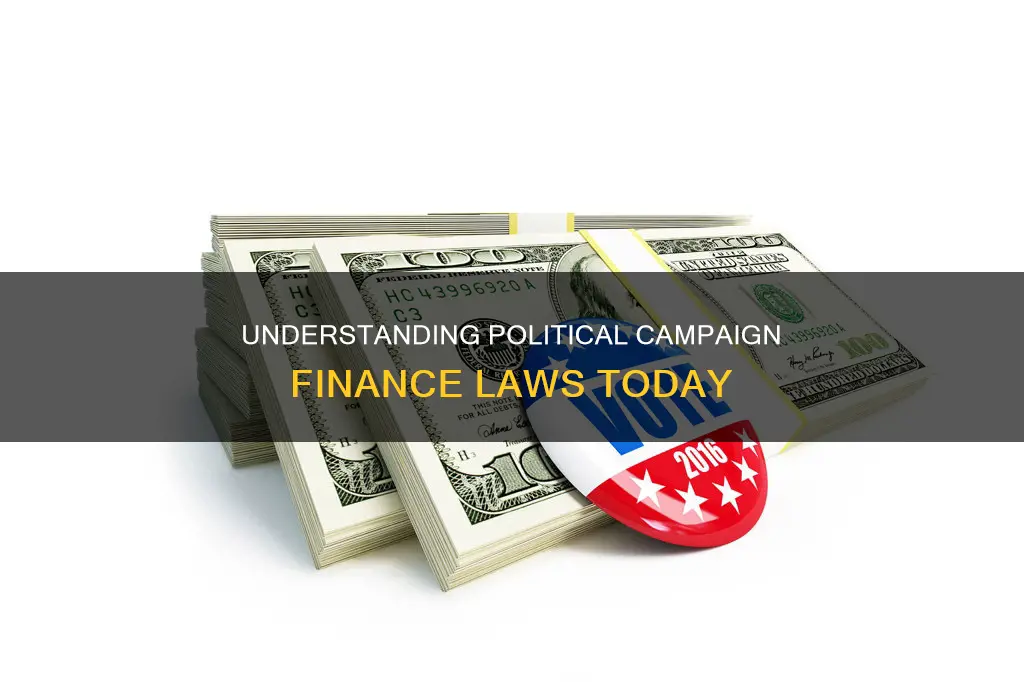 what are the current political campaign finance laws