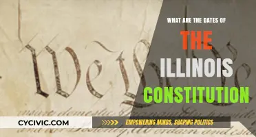 Illinois' Constitutional Timeline: Dates and History