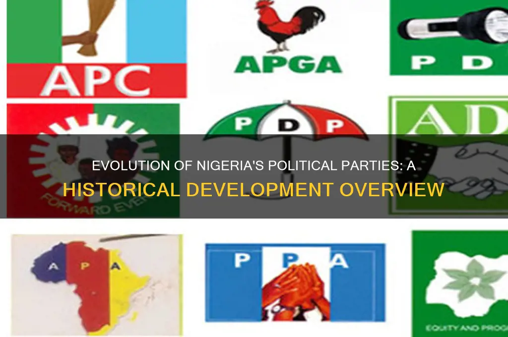 what are the development of political parties in nigeria