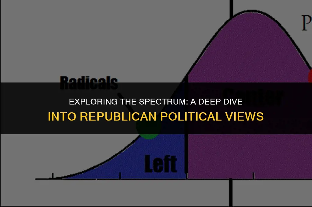 what are the differences in the rebulican political views