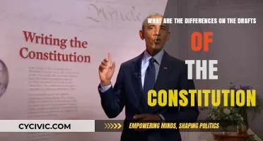 The Constitution's Evolution: Draft Differences Explored