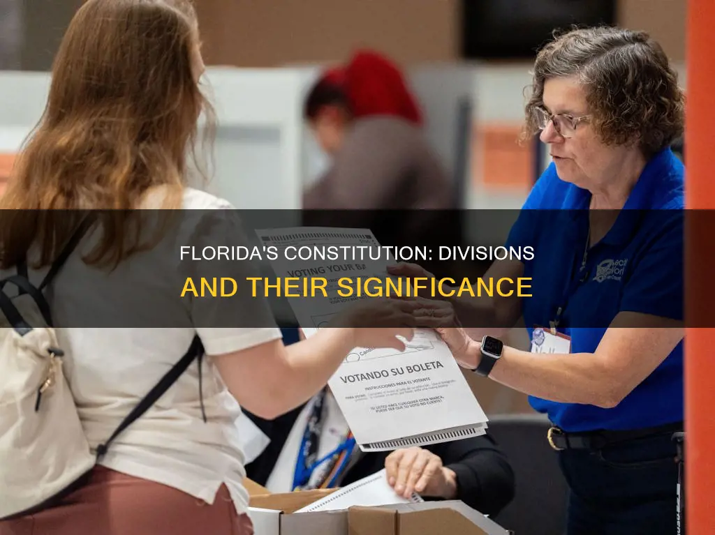 what are the divisions of florida