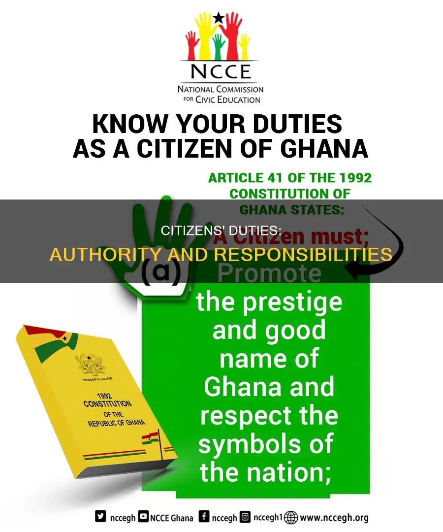 what are the duties of citizens to constituted authority