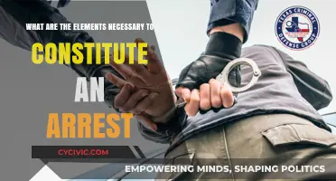 Elements of Arrest: Understanding the Necessary Conditions