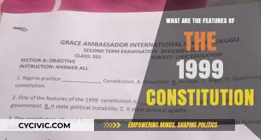 Key Features of Nigeria's 1999 Constitution