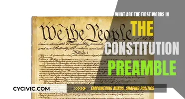 The Constitution's First Words: Understanding the Preamble's Power