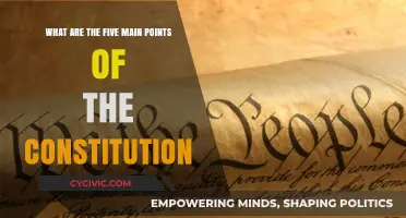 Key Principles of the US Constitution