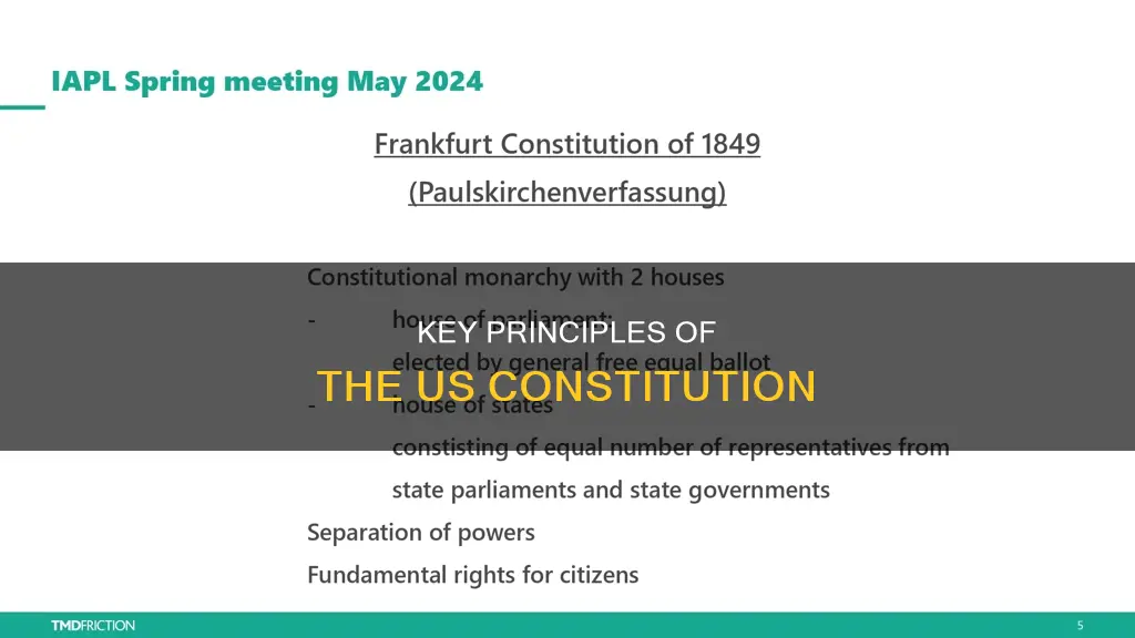 what are the five main points of the constitution