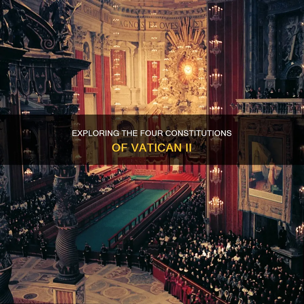 what are the four constitutions of vatican ii