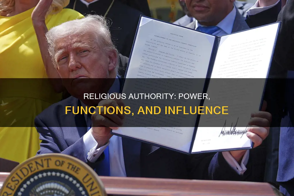 what are the functions of religious constituted authority