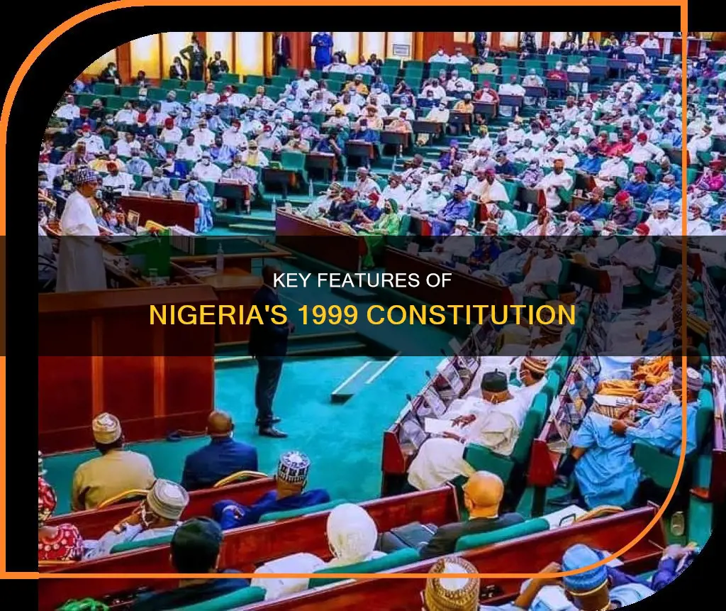 what are the fundamental features of nigeria 1999 constitution