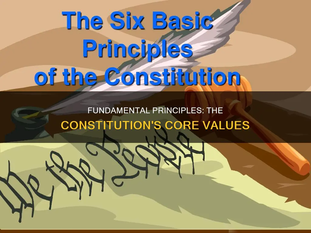 what are the fundamental principles written in the constitution