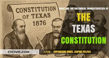 Texas Constitution: Historical Characteristics and Their Impact