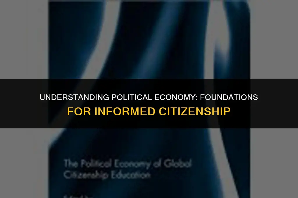 what are the importance of political economy