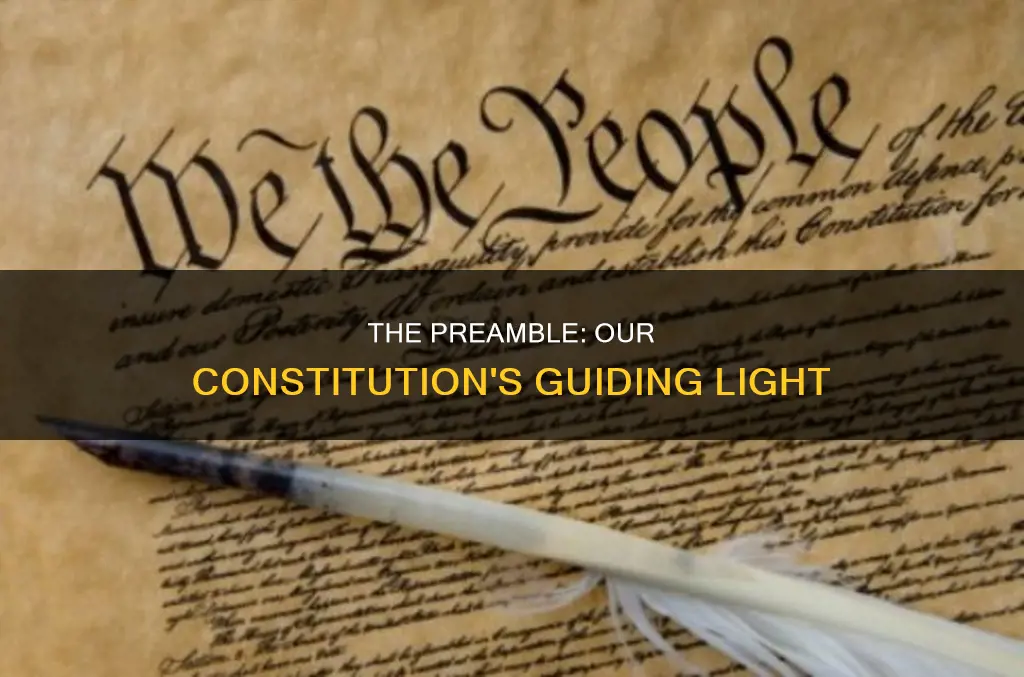 what are the importance of preamble of constitution