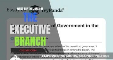 Executive Branch: Exploring Job Opportunities and Their Impact