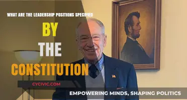 Leadership Roles: Constitution-Specified Positions