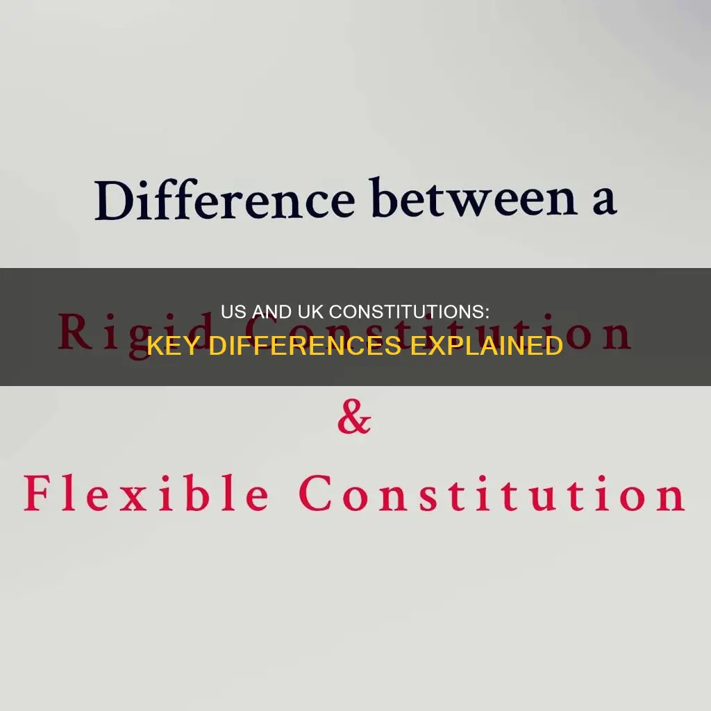what are the main differences between the constitution