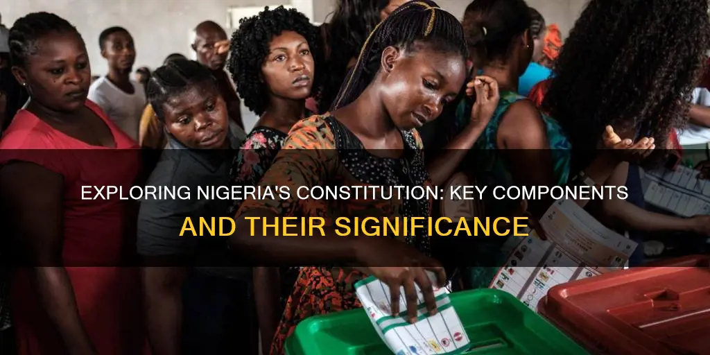 what are the main parts of nigeria constitution