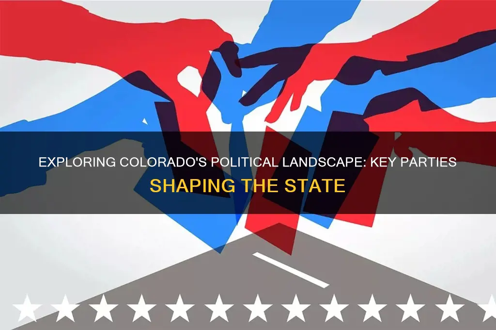 what are the main political parties of colorado