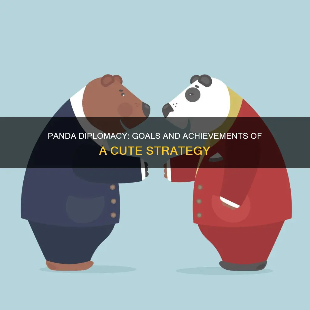 what are the major goals of panda diplomacy