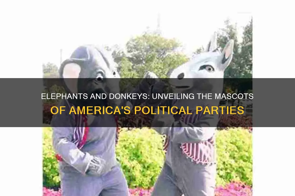 what are the mascots of the two political parties