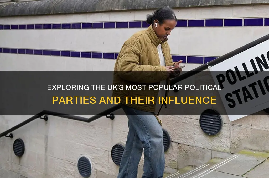 what are the most popular political parties in the uk