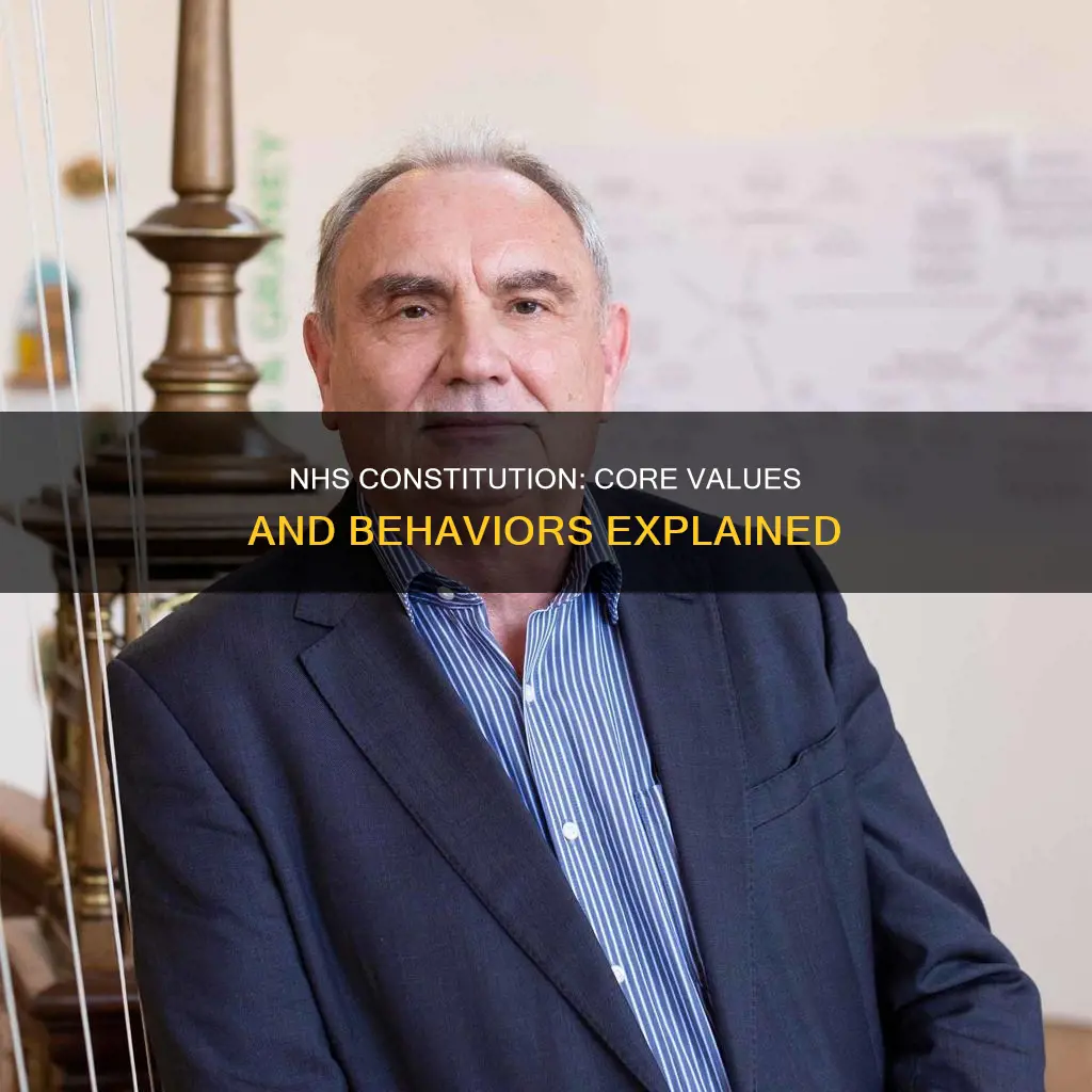 what are the nhs constitution values and behaviours