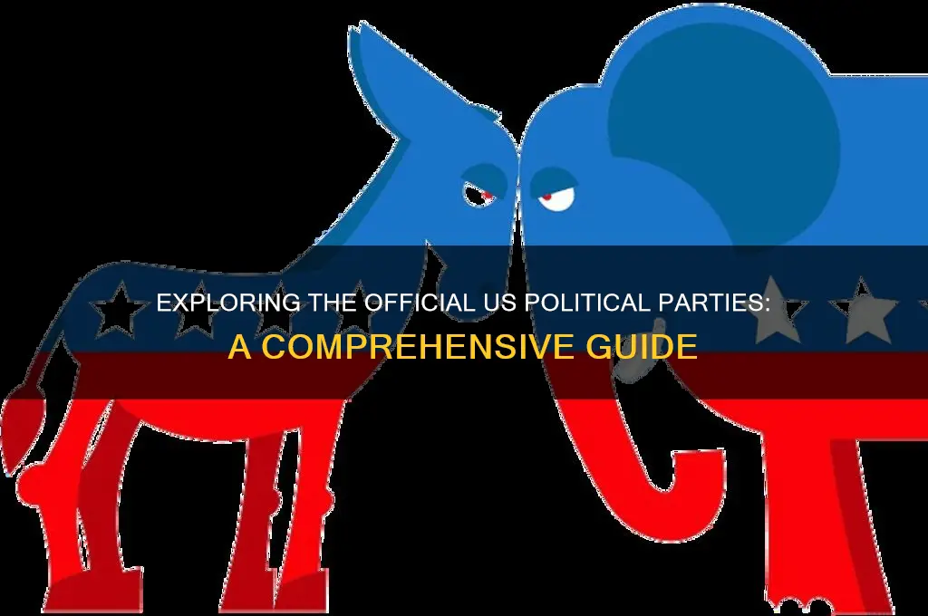what are the official us political parties