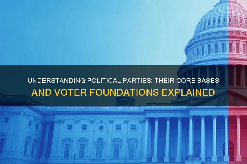 what are the parties political bases