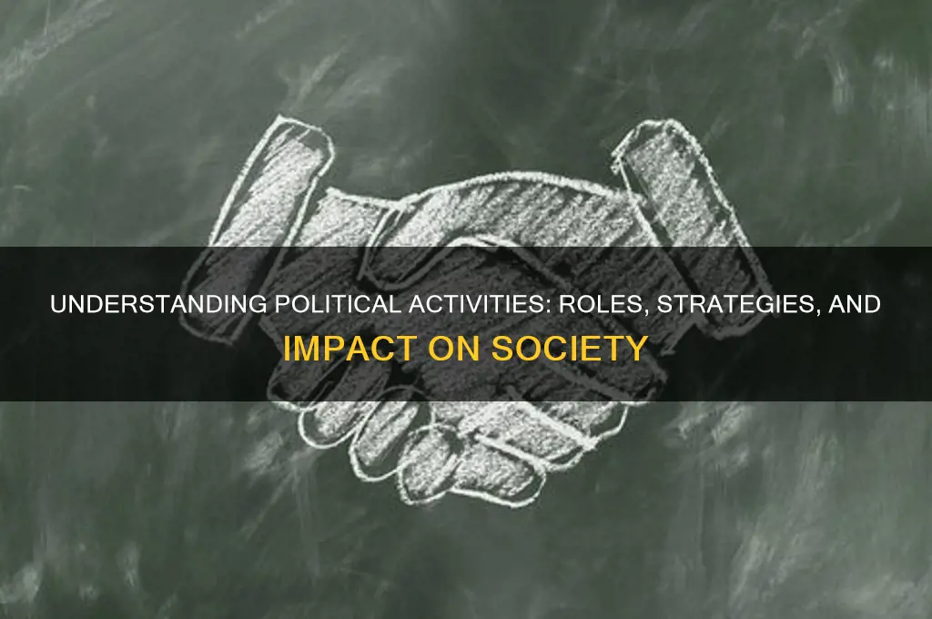 what are the political activities