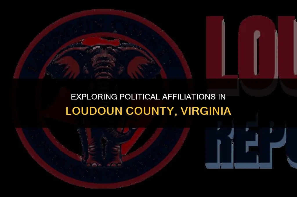 what are the political affiliations in loudon county va