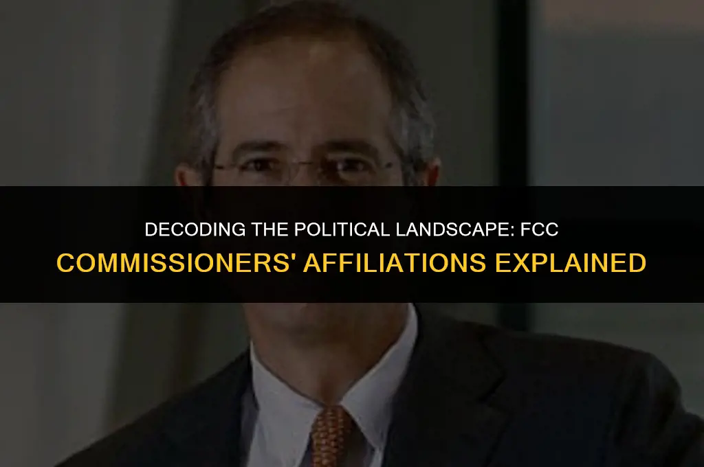 what are the political affiliations of each current fcc commissioner