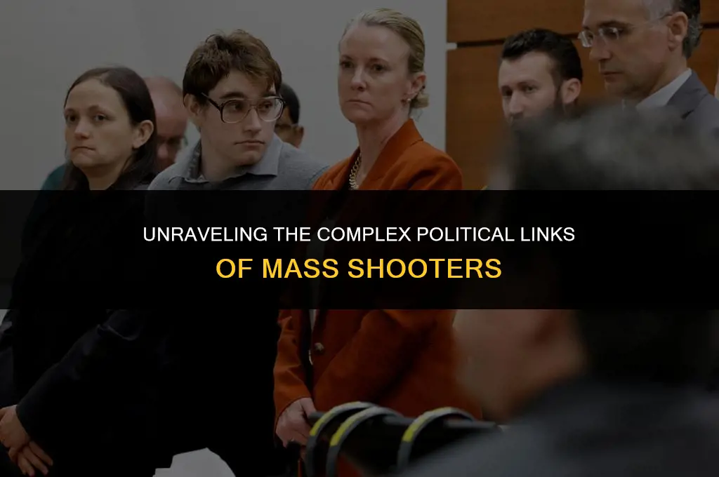 what are the political affiliations of most mass shooters