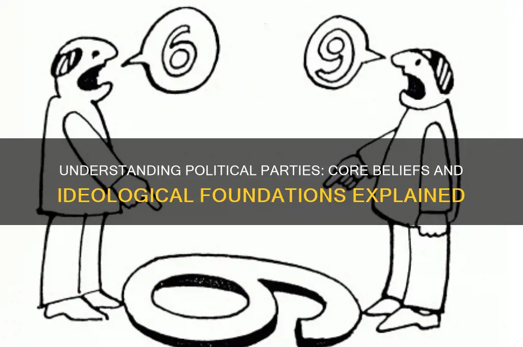 what are the political parties belifs