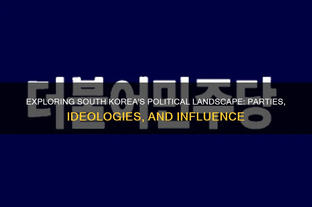 what are the political parties in south korea