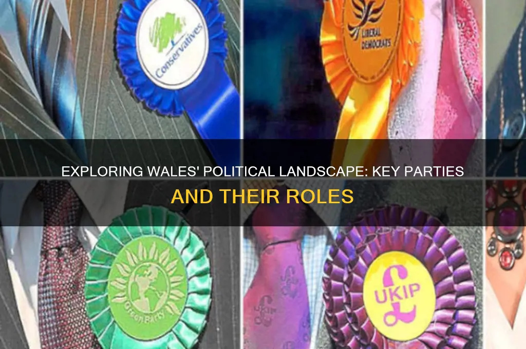 what are the political parties in wales