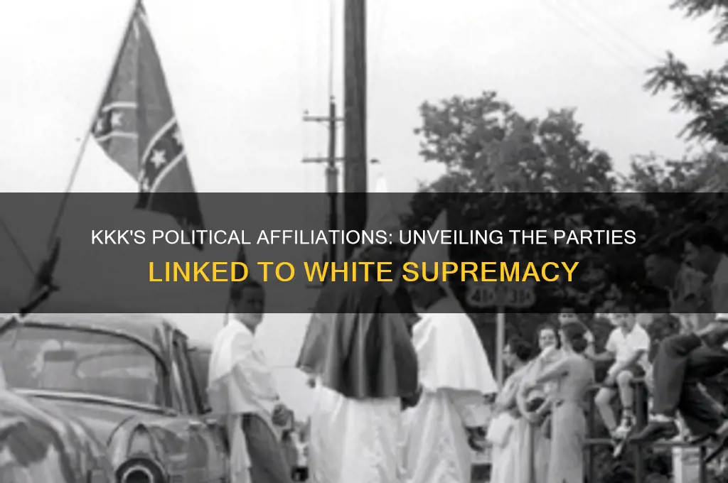 what are the political parties of the kkk