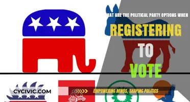 Exploring Your Political Party Choices When Registering to Vote