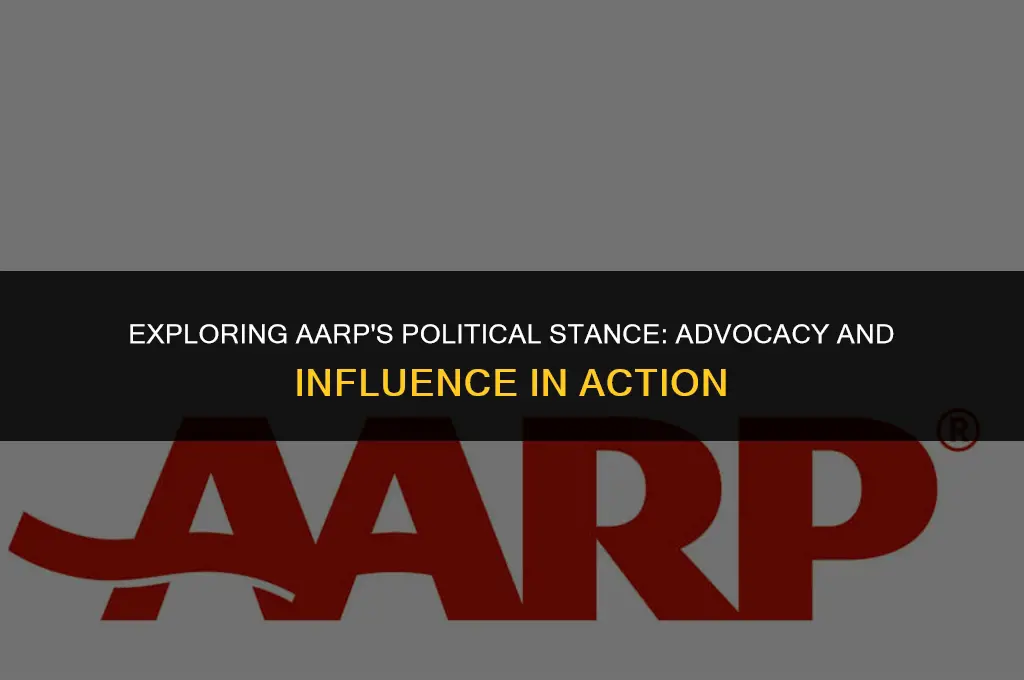 what are the political views of aarp