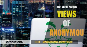Unveiling the Political Spectrum of Anonymous: A Hacker Collective's Ideology