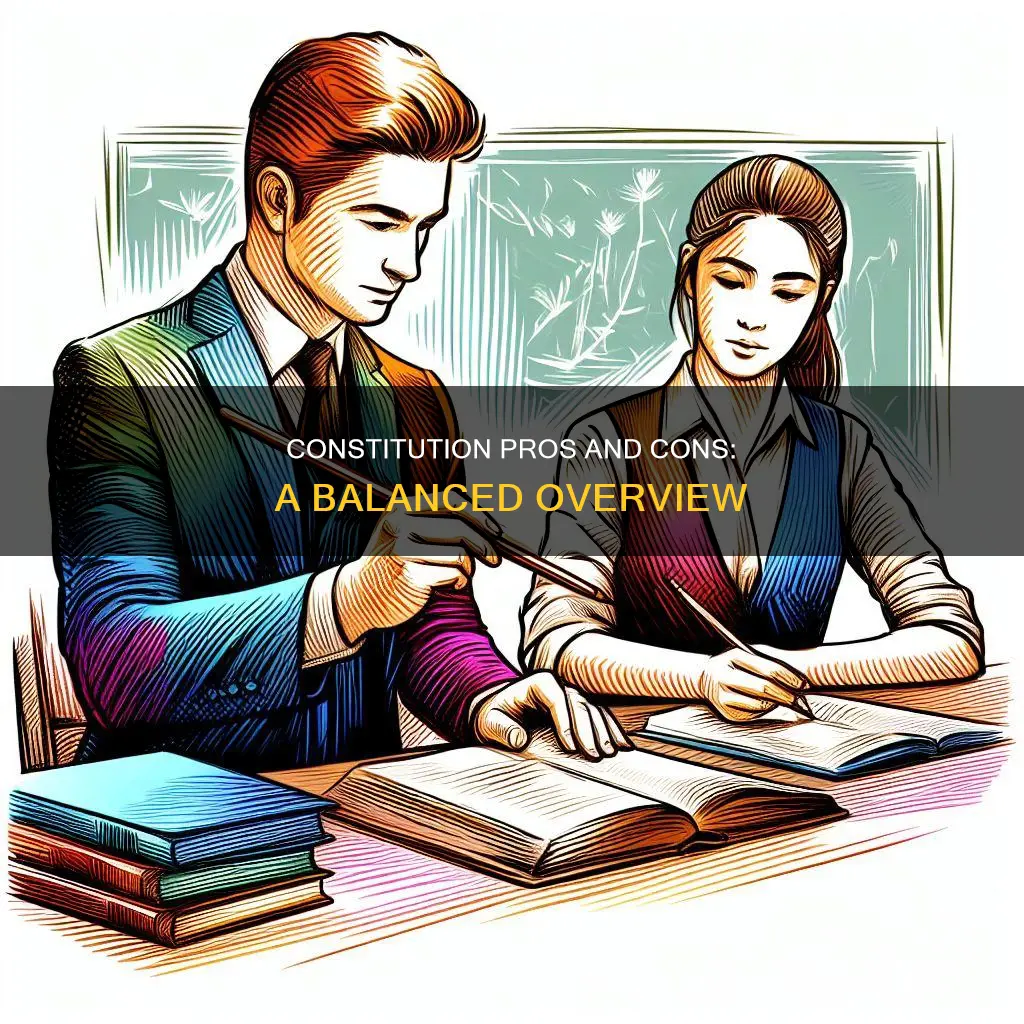 what are the positive and negative features of the constitution