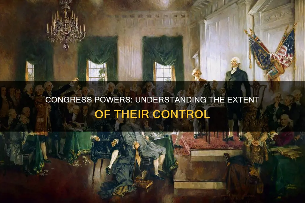 what are the powers of congress given or granted