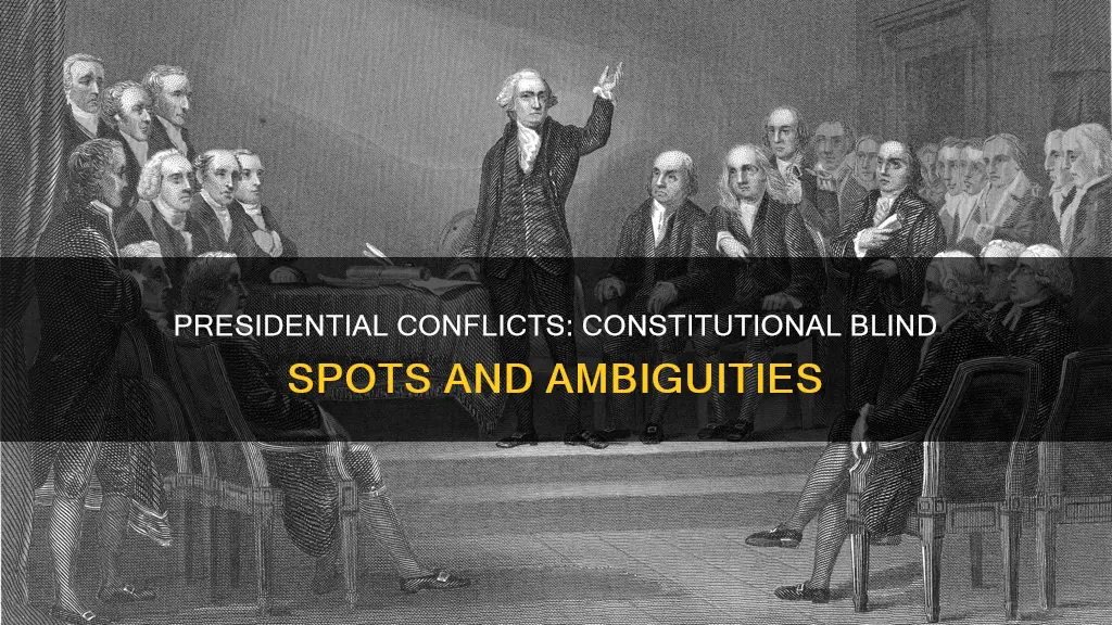 what are the presidential conflicts of interest in the constitution