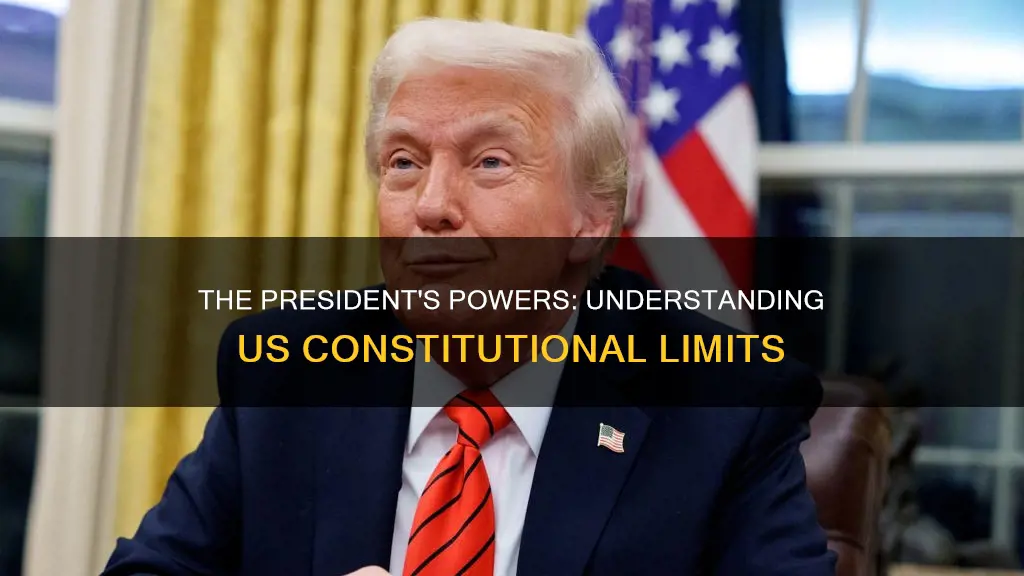 what are the presidential powers under the us constitution