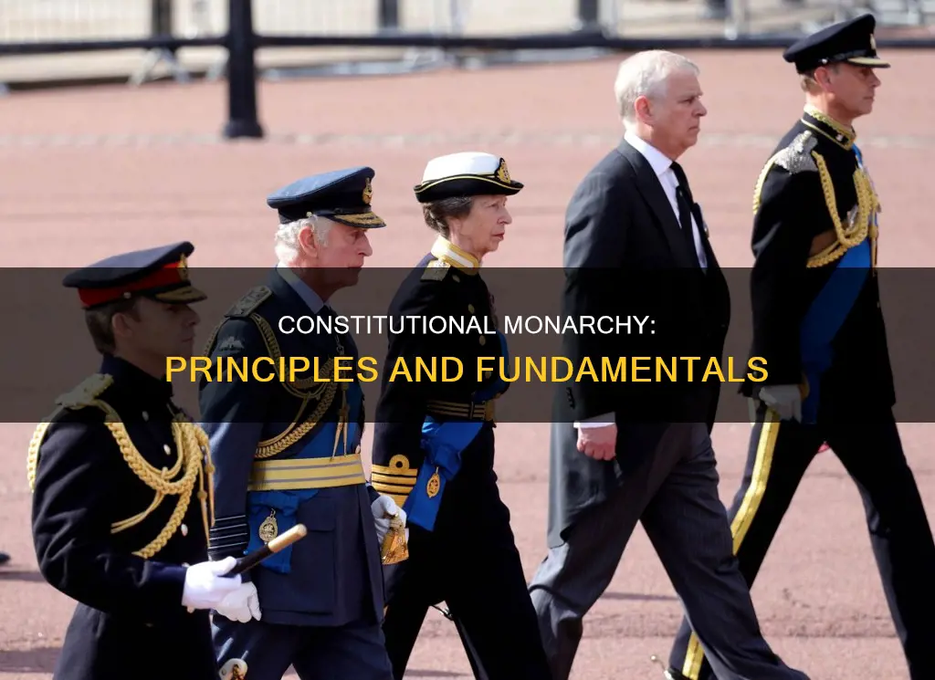 what are the principles of a constitutional monarchy
