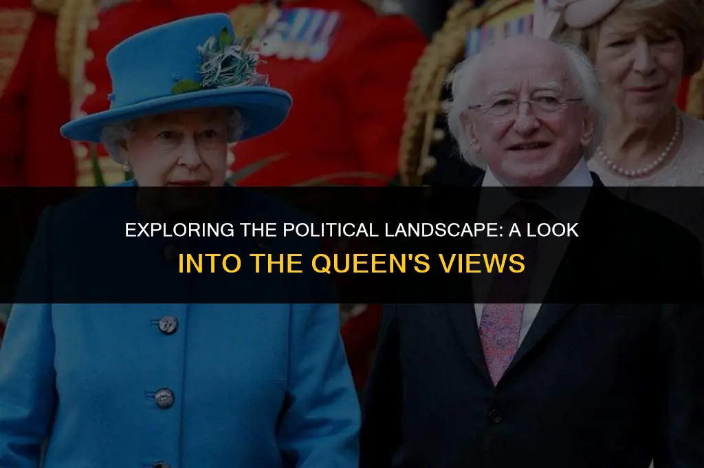 what are the queens political views