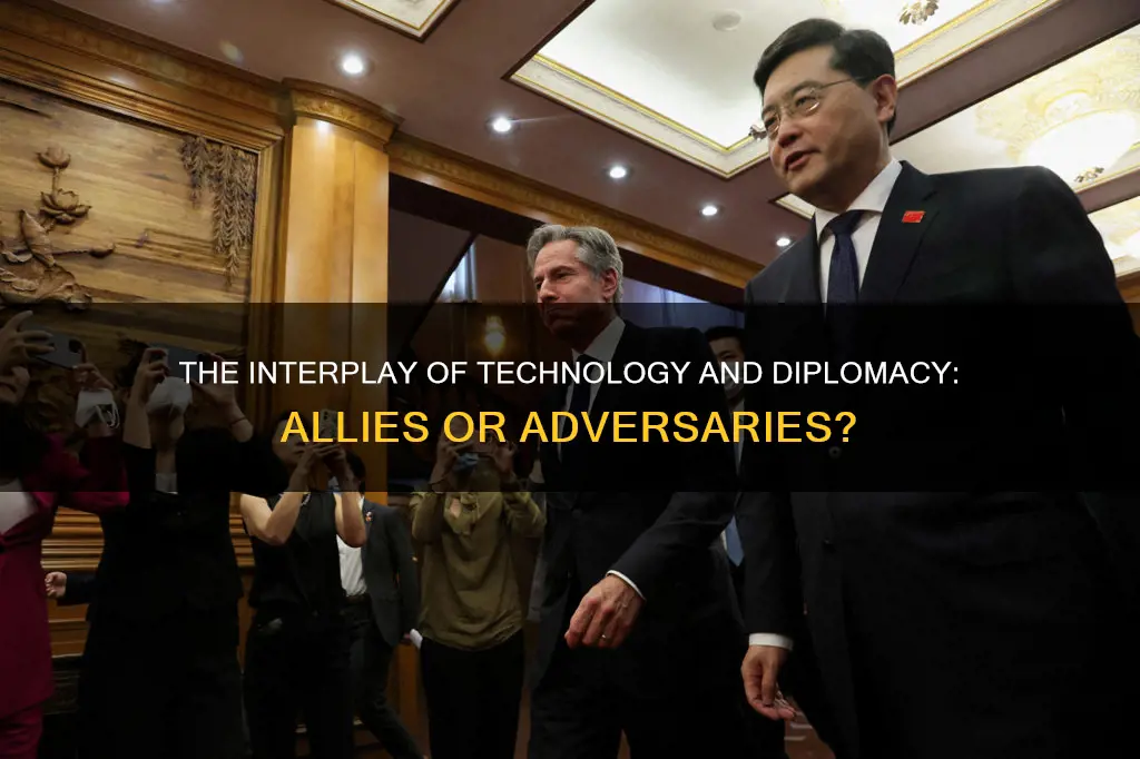 what are the relationship between technology and diplomacy