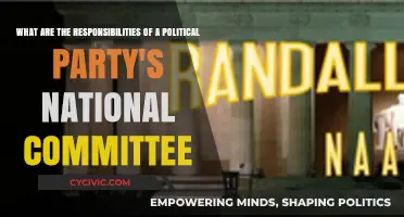 National Committee Duties: Steering Political Parties' Strategies and Operations